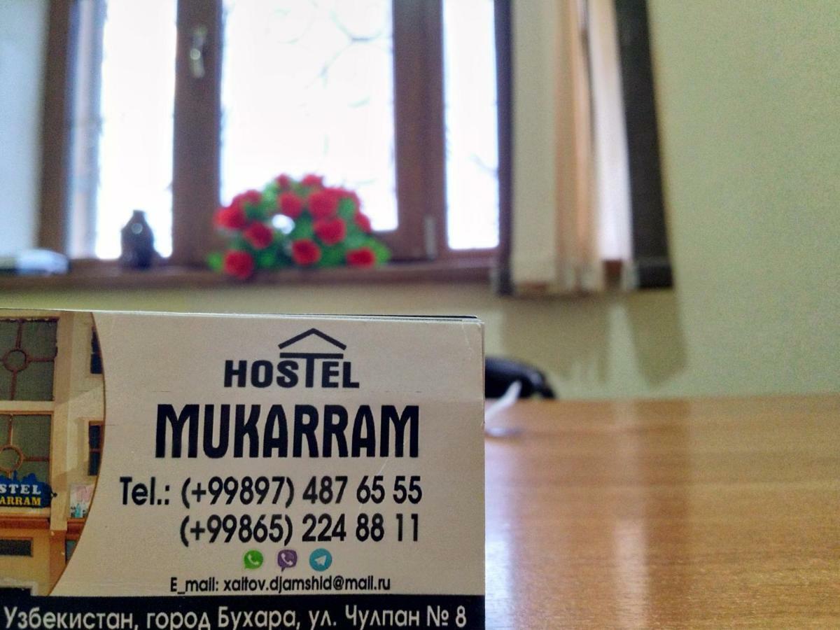 Hostel Mukarram Buchara Exterior foto